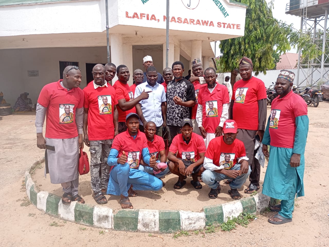 Campaign team at PDP Secretariat